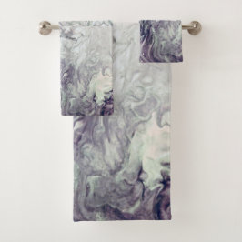 Set de toallas de bañoDecoración de la casa con ba