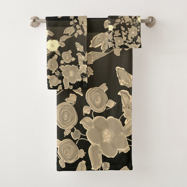 Set de toallas de diseño muy elegante (In situ)