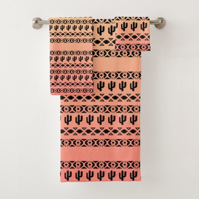 Set de toallas de diseño para el suroeste del desi (In situ)