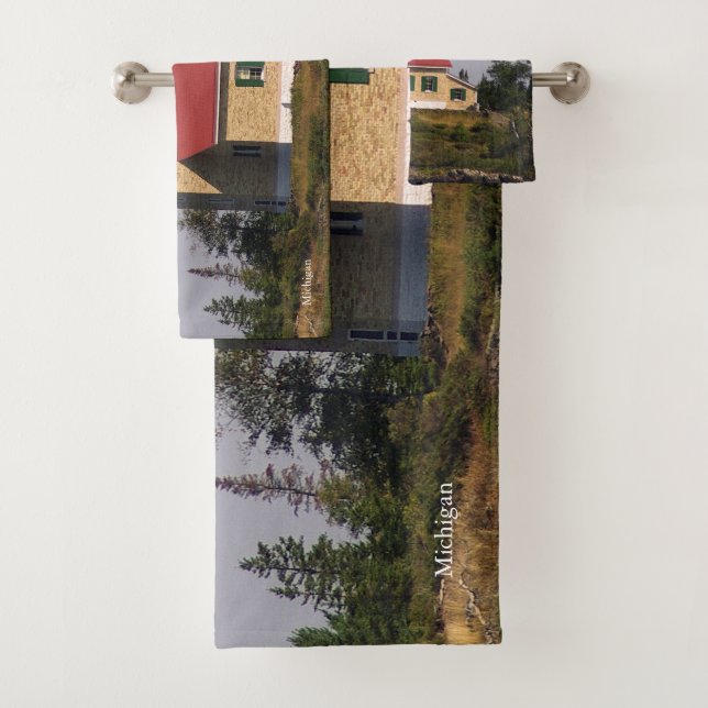 Set de toallas de faro de cobre (In situ)