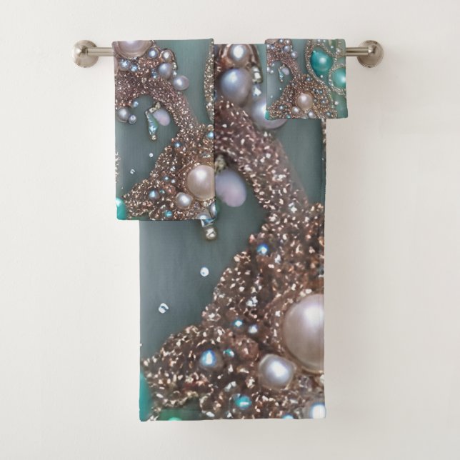 Set de toallas de joyas de mesa (In situ)