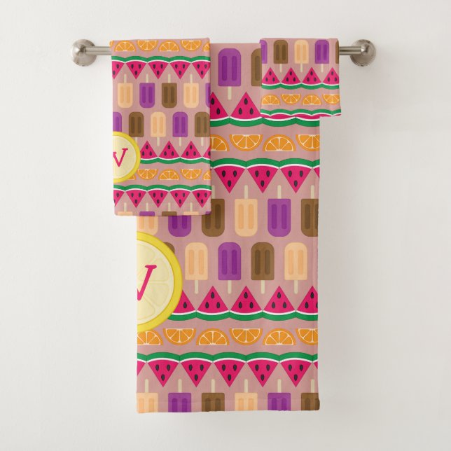 Set de toallas dulces de verano (In situ)