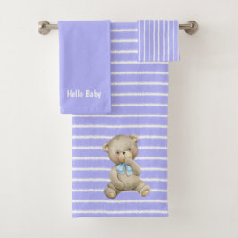 Set de toallas para baño para bebés