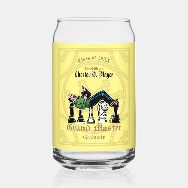 Set de vasos para graduados de gran maestro (Anverso)