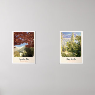Set of 2 Nature Photo Posters | 5×7 Botanical Wall