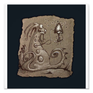 Seta, impresión de la foto