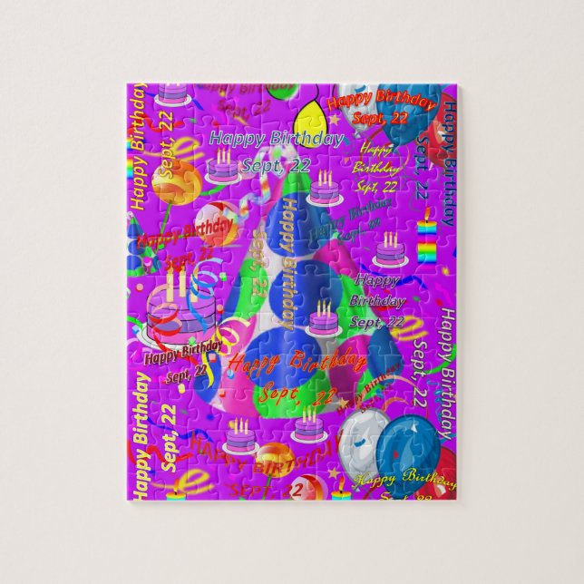 Setiembre, 22 Aniversario del rompecabezas (Vertical)