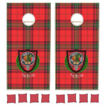 Seton Scottish Clan Tartan Escudo