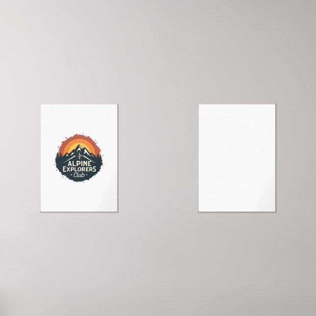 Sets De Impresiones  Alpine Explorers Club (Anverso)