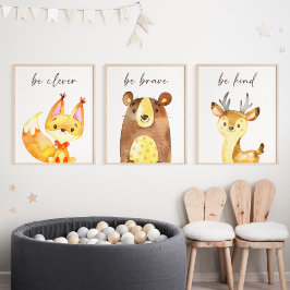 Sets De Impresiones Animales de bosque, animales de bosque, citas