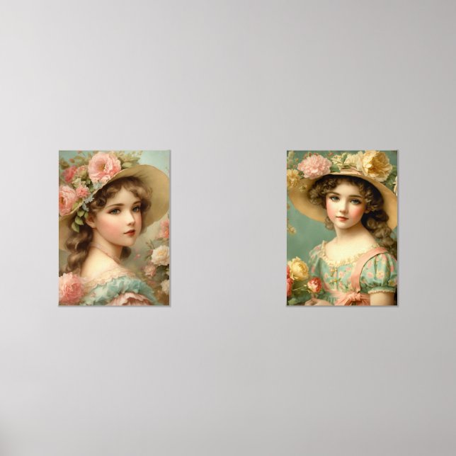 Sets De Impresiones "Arte chica lindo" (Anverso)