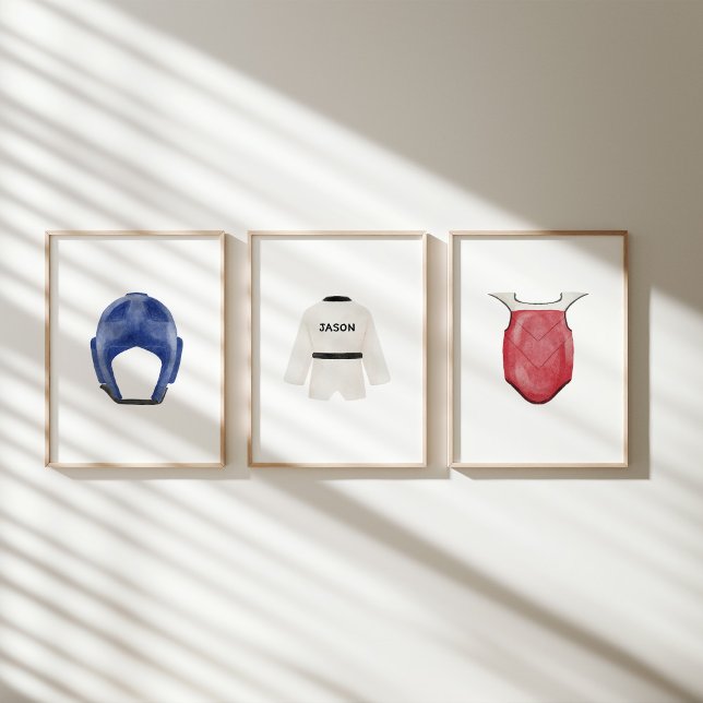 Sets De Impresiones Artes marciales nombre personalizado conjunto de g (Subido por el creador)