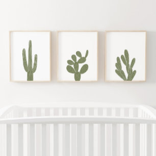 Sets De Impresiones Boho Cactus Nursery del Suroeste