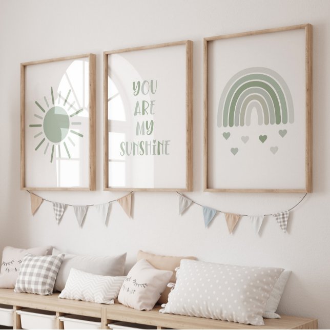 Sets De Impresiones Boho Eres Mi Arcoiris Sunshine Sun (Subido por el creador)