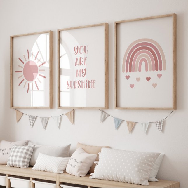 Sets De Impresiones Boho Eres Mi Arcoiris Sunshine Sun (Subido por el creador)