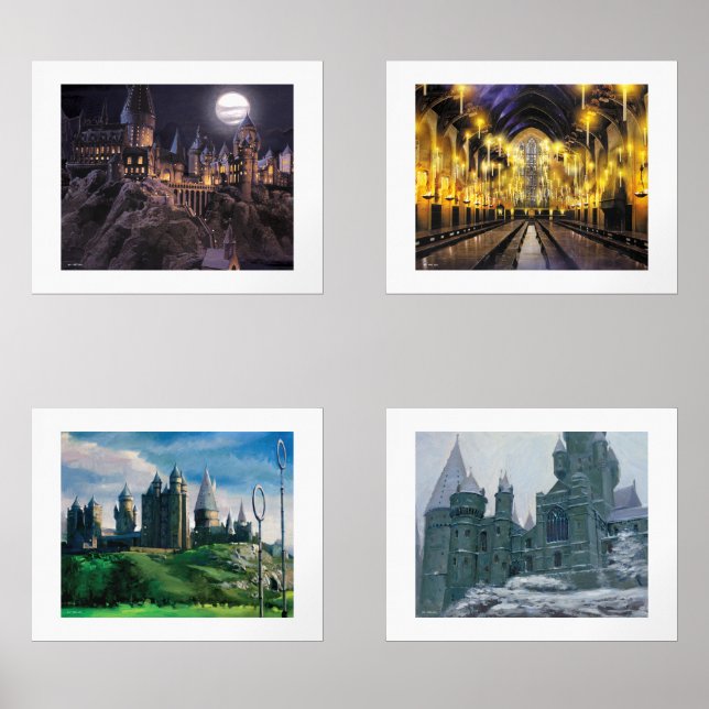 SETS DE IMPRESIONES CASTILLO HOGWARTS™ (Anverso)