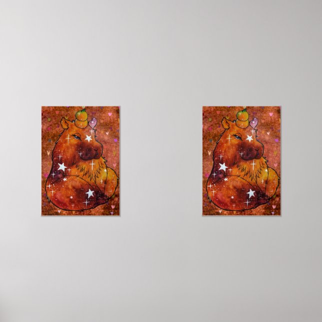 Sets De Impresiones Chigüiro llamado Dream (Anverso)