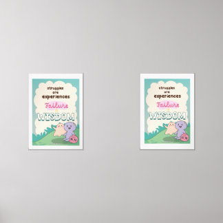 Sets De Impresiones Children Wallart – Struggles are Experience