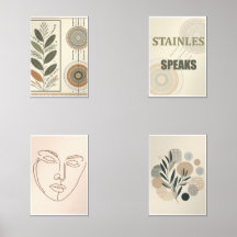 Conjunto de marco de pared estético Boho - Conjunt
