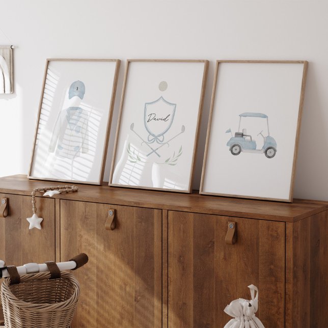 Sets De Impresiones Conjunto de nombres personalizados de golf azul de (Subido por el creador)