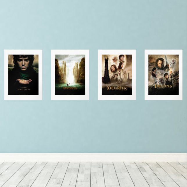 SETS DE IMPRESIONES EL SEÑOR DE LOS RINGS™ (Suelo de Madera)