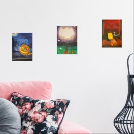 Sets De Impresiones Feliz Halloween