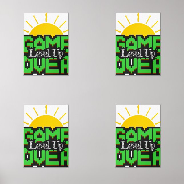 Sets De Impresiones Fin del juego, revivir los clásicos de la época y  (Anverso)