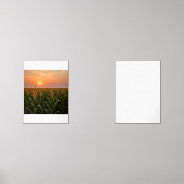 Sets De Impresiones Fondo de verano de Golden Cornfield (Anverso)