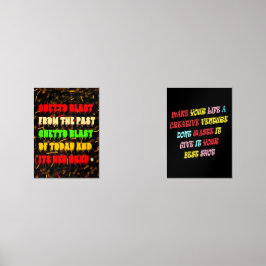 SETS DE IMPRESIONES GHETTO BLAST AFRO AMERICAN STYLE