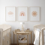 Sets De Impresiones Happy Rainbow Sun Cloud Chica Decoración de guarde<br><div class="desc">Añade un toque final al espacio de tu pequeña con este conjunto de 3 huellas de nubes felices,  arcoiris y vivero.</div>