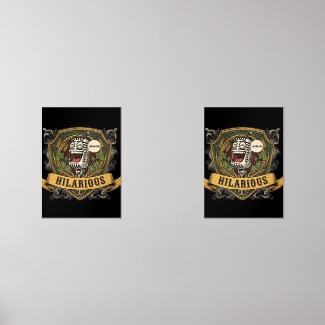 Sets De Impresiones Hilarious Comedy T-Shirt (Anverso)