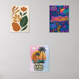 Sets De Impresiones Impresión moderna de arte perverso botánico