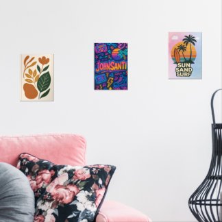 Sets De Impresiones Impresión moderna de arte perverso botánico