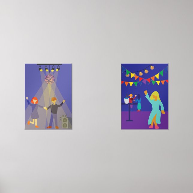 Sets De Impresiones Indoor and Outdoor Party (Anverso)