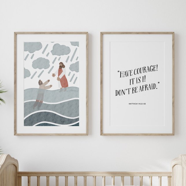 Sets De Impresiones Jesús y Pedro de dos posters de guardería (Subido por el creador)