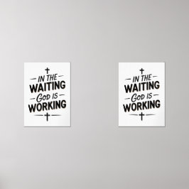 Sets De Impresiones ✨ juego de impresión Inspiradora - "En espera de D