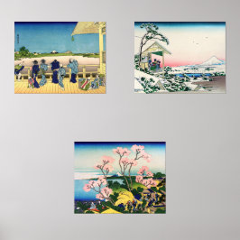 Sets De Impresiones Katsushika Hokusai - 36 vistas del Monte Fuji