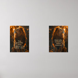 Sets De Impresiones Liderazgo y coraje