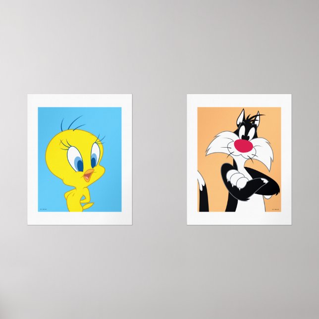 Sets De Impresiones LOONEY TUNES™ TWEETY™ y Sylvester (Anverso)