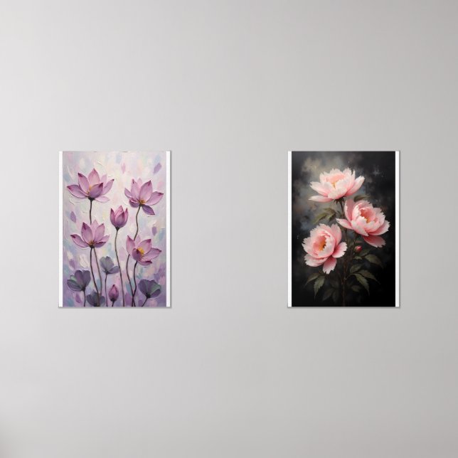 Sets De Impresiones Lotus – Oil Painting (Anverso)