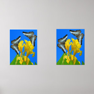 Sets De Impresiones Mariposas de barquillos azules malayas Imprimir se