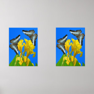 Sets De Impresiones Mariposas de barquillos azules malayas Imprimir se