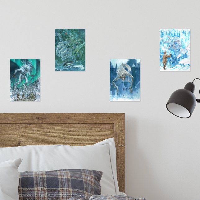 Sets De Impresiones Muro de Lovecraft (Dormitorio)