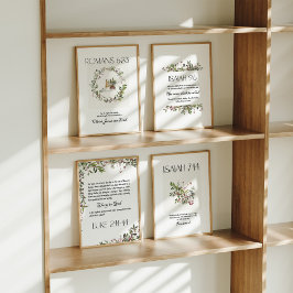 Sets De Impresiones Navidades de acuarela biblia conjunto de versículo