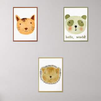 Sets De Impresiones Nursery Wall Art