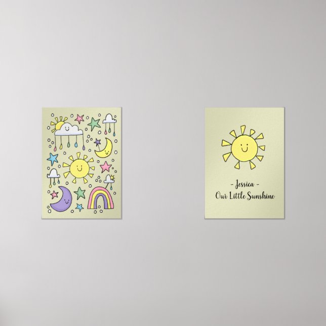 Sets De Impresiones Our Little Sunshine Prints (Anverso)