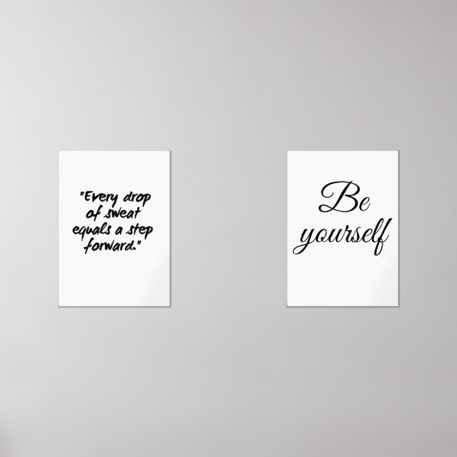 Sets De Impresiones Sé tú mismo (Anverso)