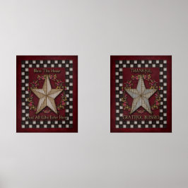 Sets De Impresiones Sentimientos inspiradores del arte popular primiti