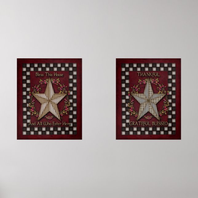 Sets De Impresiones Sentimientos inspiradores del arte popular primiti (Anverso)