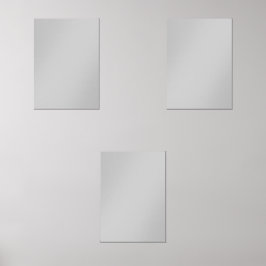 Sets De Impresiones Soft Pale Gray Geometric